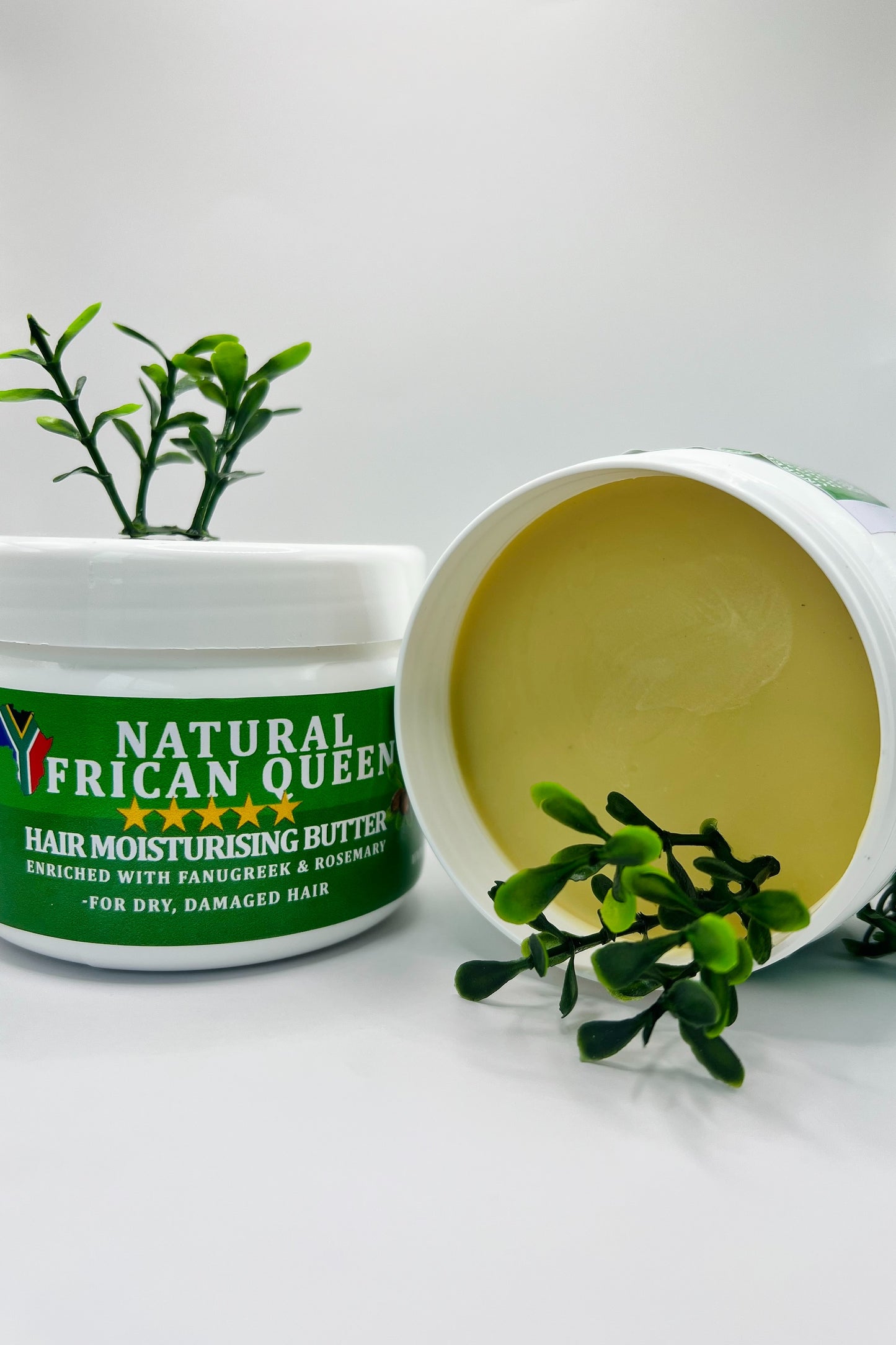 MOISTURISING HAIR BUTTER (WITH FLAXSEED & ROSEMARY), 250ML
