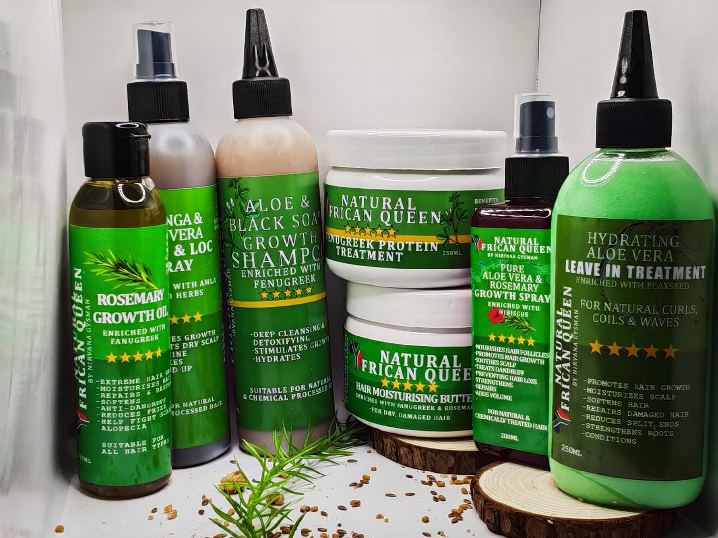 INTENSIVE CLEANSING, GROWTH AND MOISTURISING COMBO