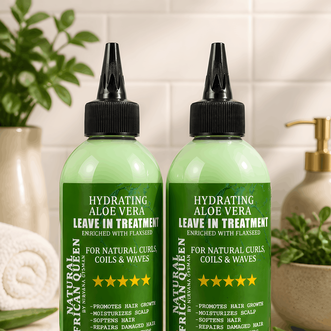 ALOE VERA SCALP & HAIR LEAVE - IN TREATMENT, 250ML