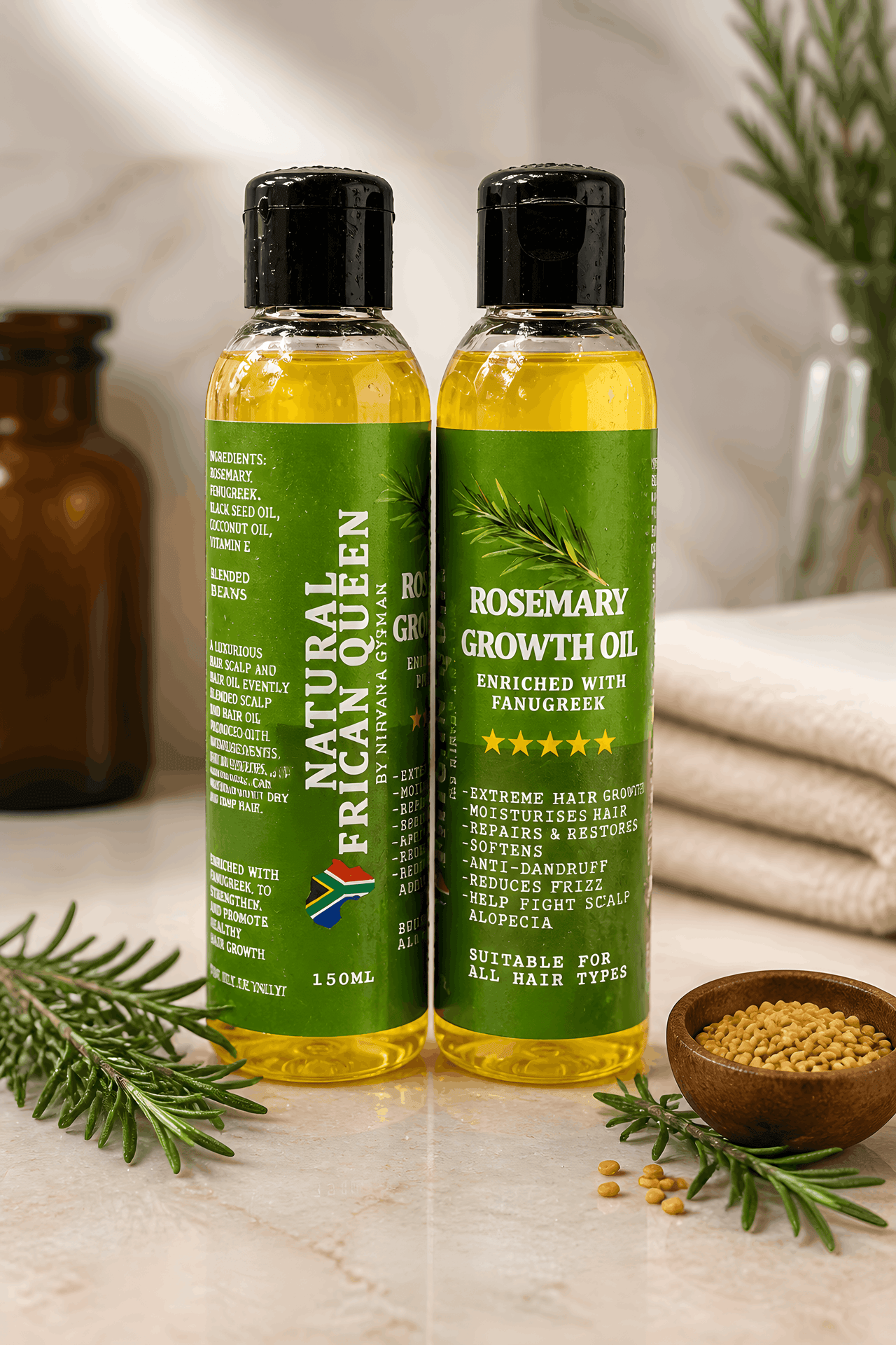 ROSEMARY GROWTH OIL, 150ML