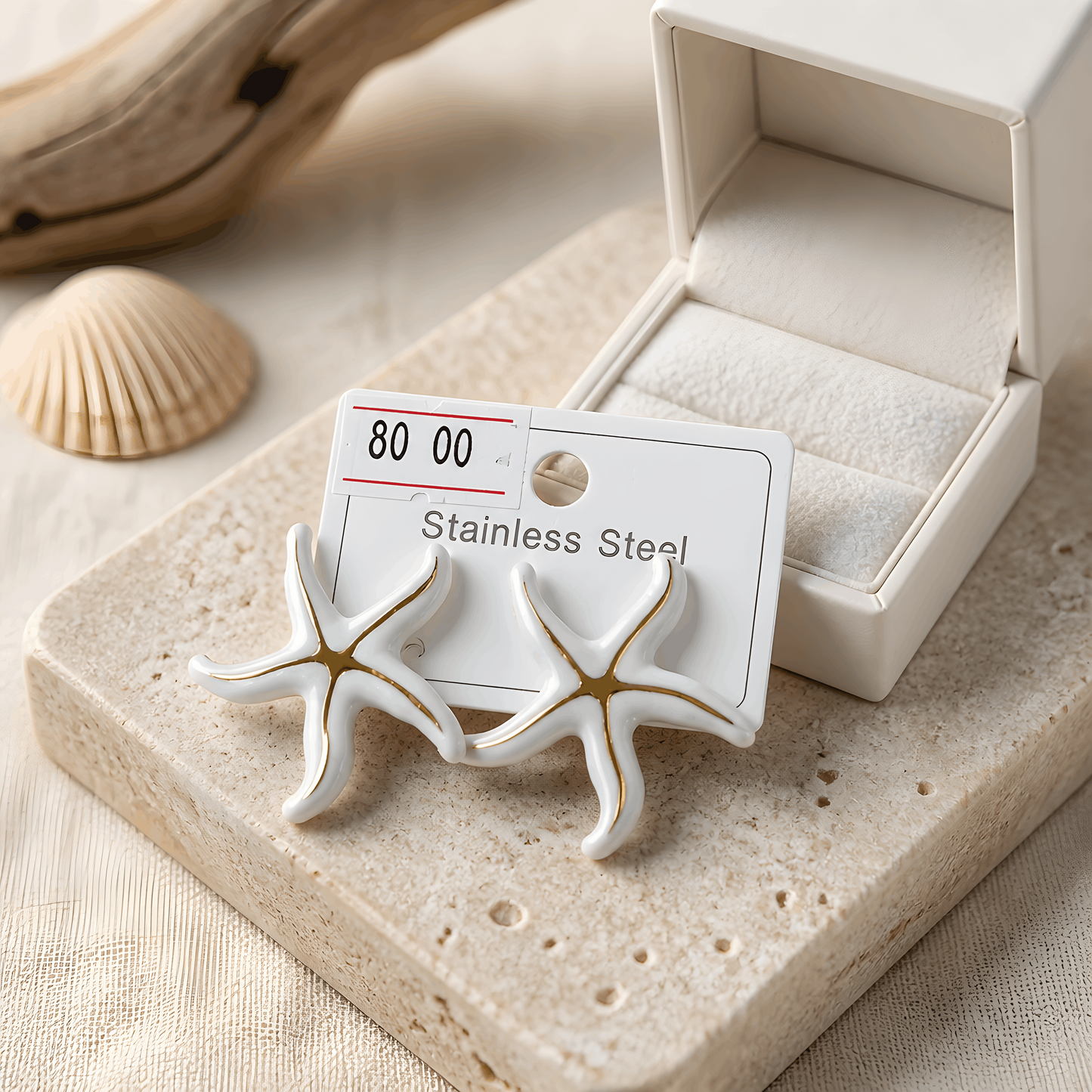 Starfish Stud Earrings