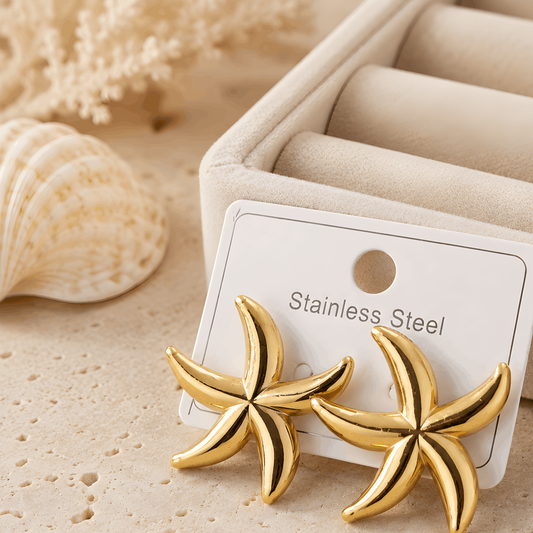 Starfish Stud Earrings