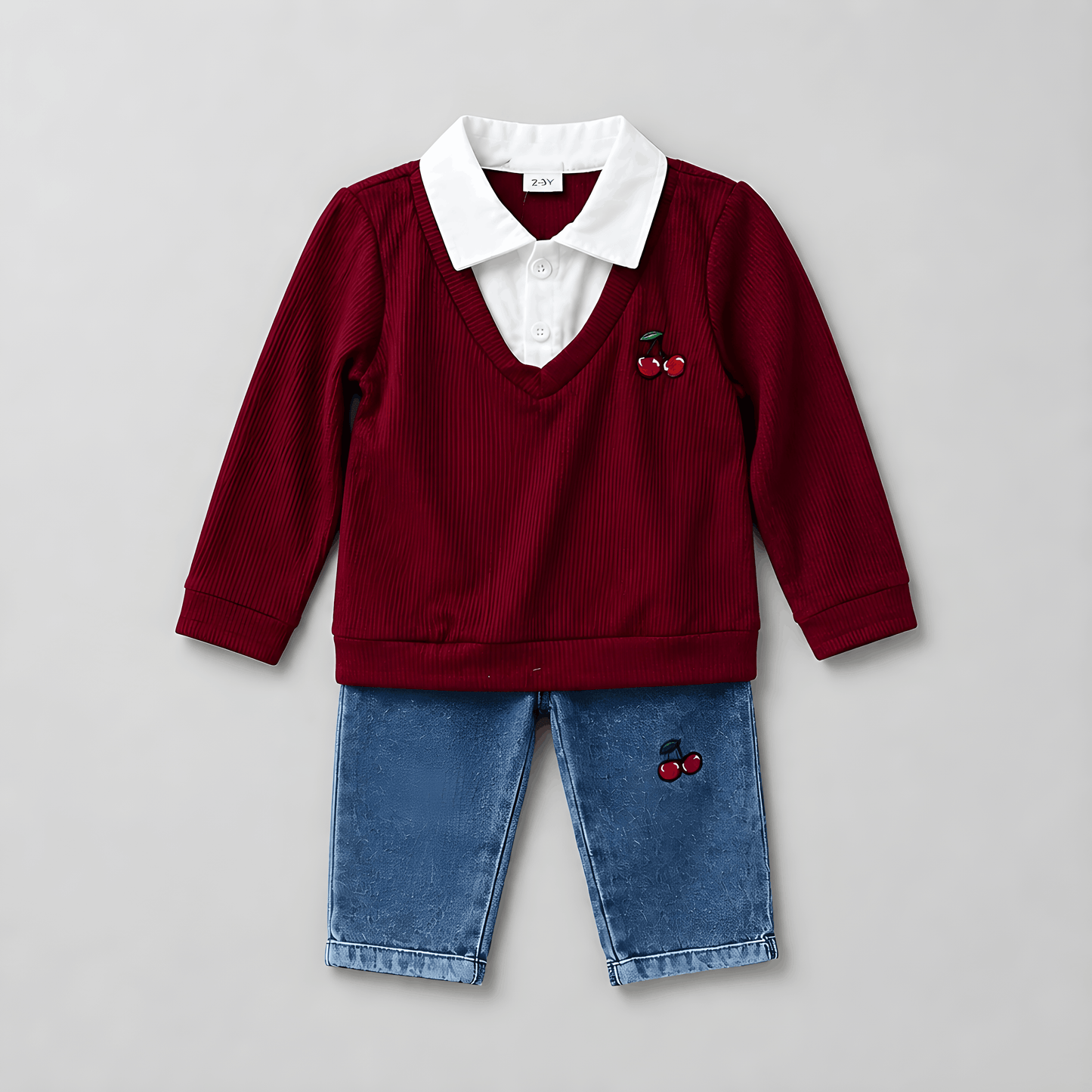 Cherry Charm Set 🍒 2-3 Yrs
